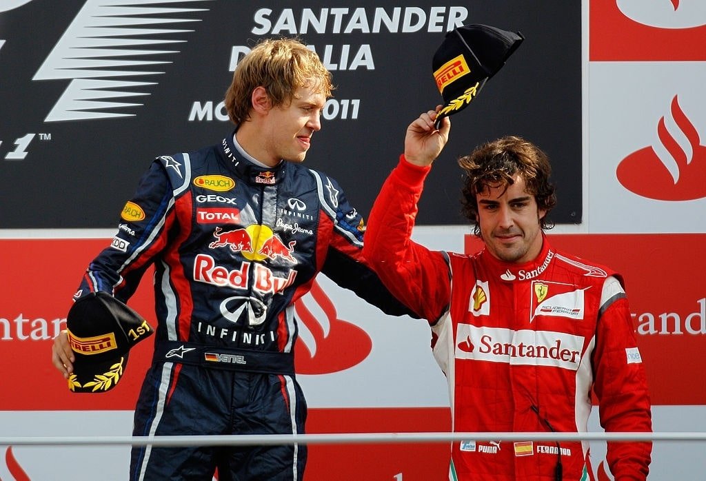 F1 title rivalries of all-Alonso vs Vettel