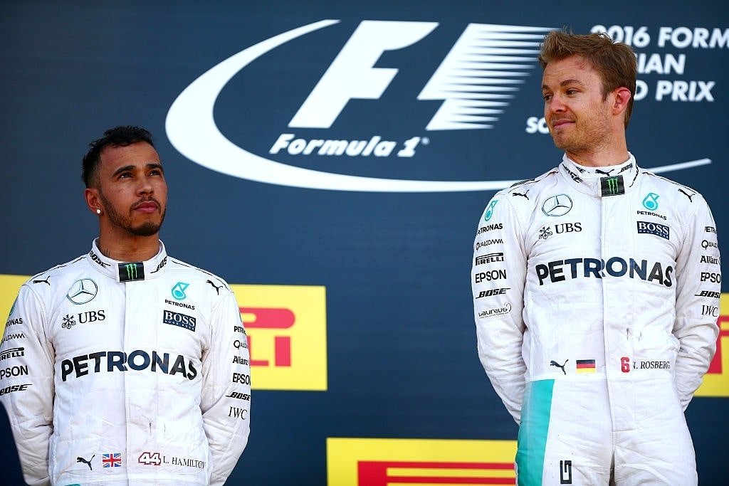 F1 title rivalries of all time - Hamilton vs Rosberg