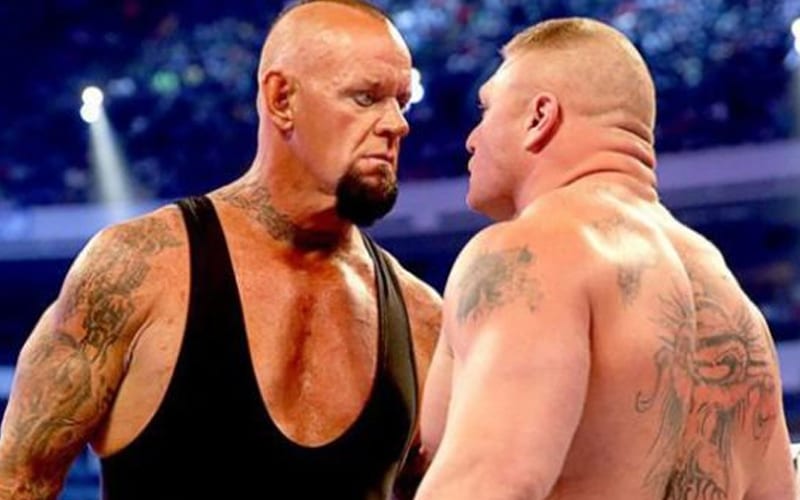 Greatest moment of The Undertaker vs Brock Lesnar