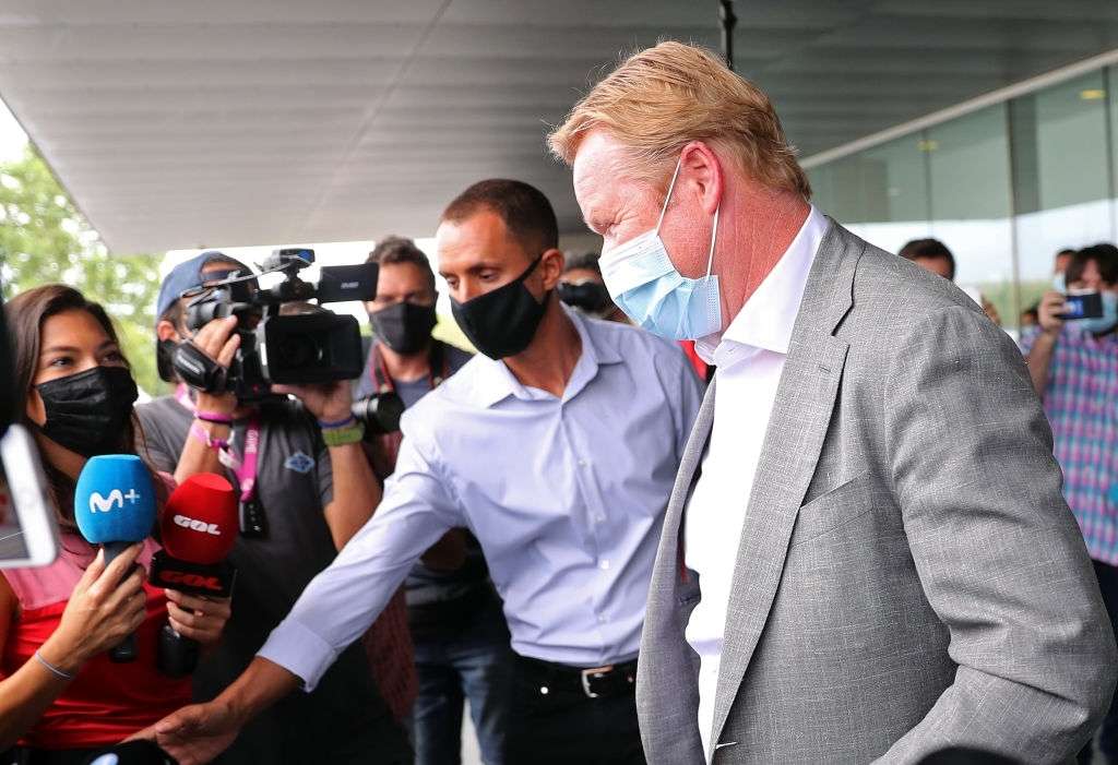 Ronald Koeman's arrival in FC Barcelona