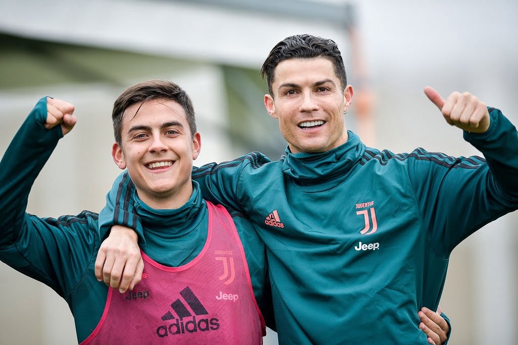 ronaldo and dybala combination 