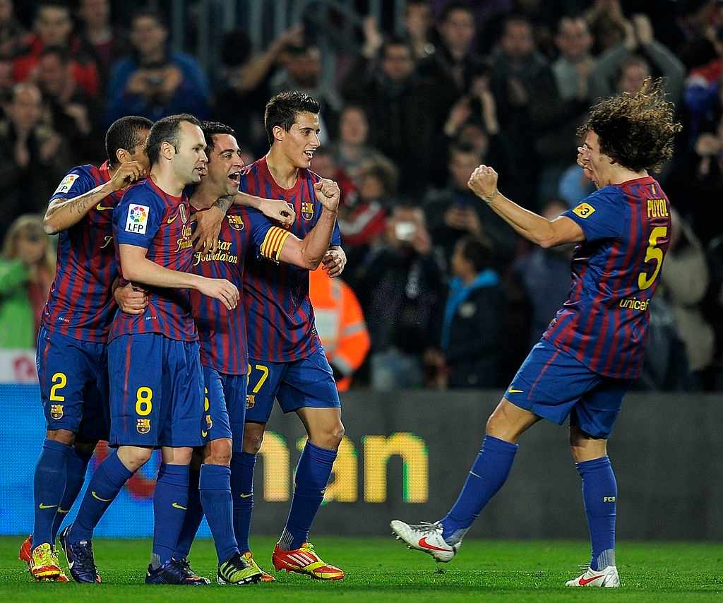 Carlos Puyol, Dani Alves, Xavi, Iniesta left Barcelona 