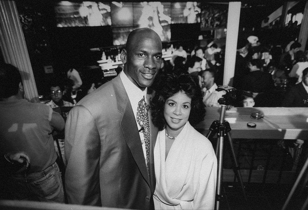 Michael Jordan's wife Juanita Vanoy