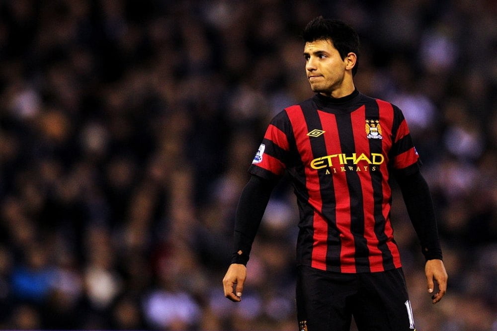 Sergio Aguero debuted in 2011 for Man City