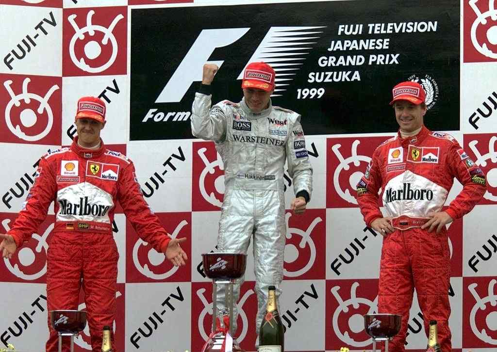 Mika Hakkinen pole-stars of F1