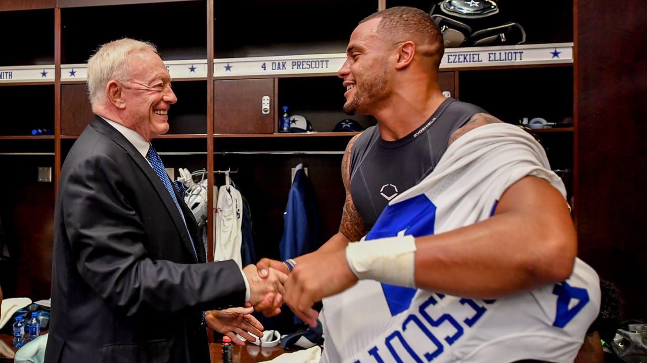 Dak Prescott about continuing the contract with the Cowboys