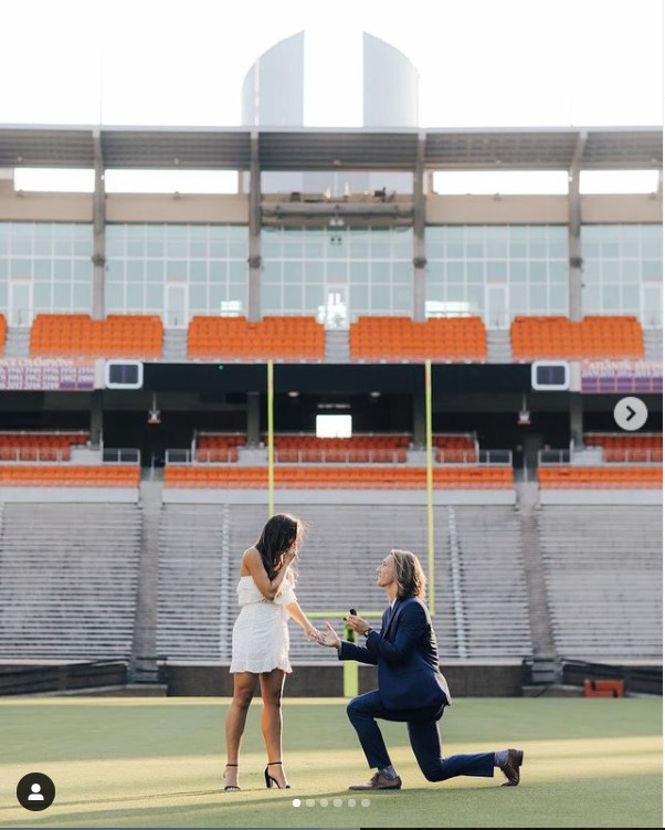 Trevor Lawrence proposed her girlfriend Marissa Mowry