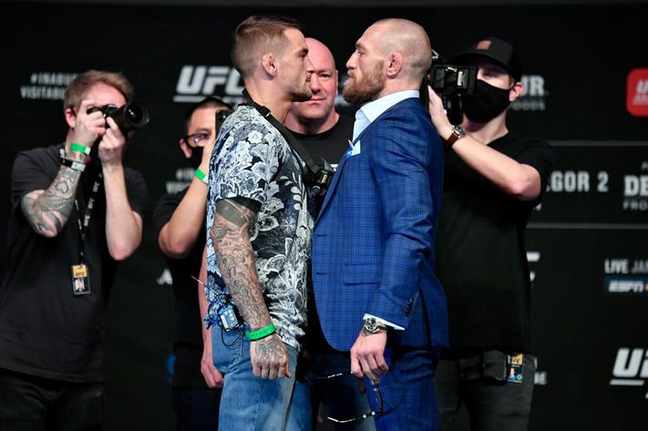McGregor vs Poirier 3 Live