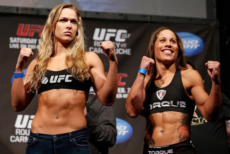 Rousey vs Liz Carmouche
