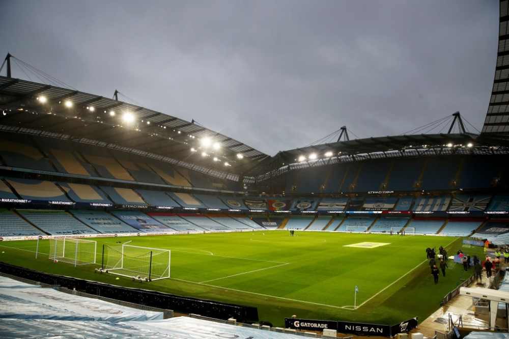 Etihad Stadium.