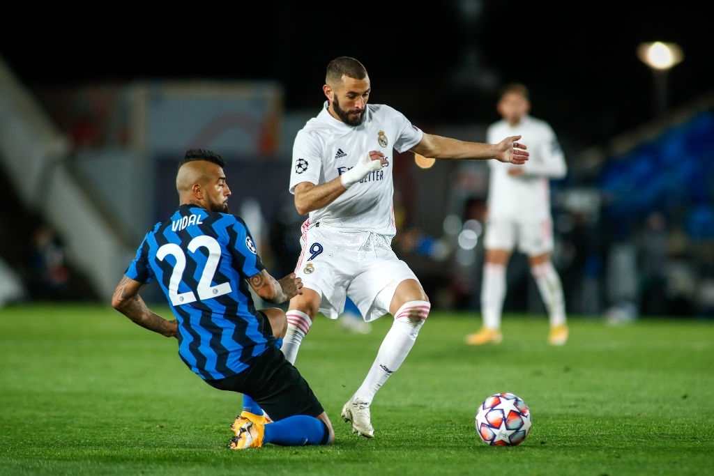 Karim Benzema Inter Milan vs Real Madrid