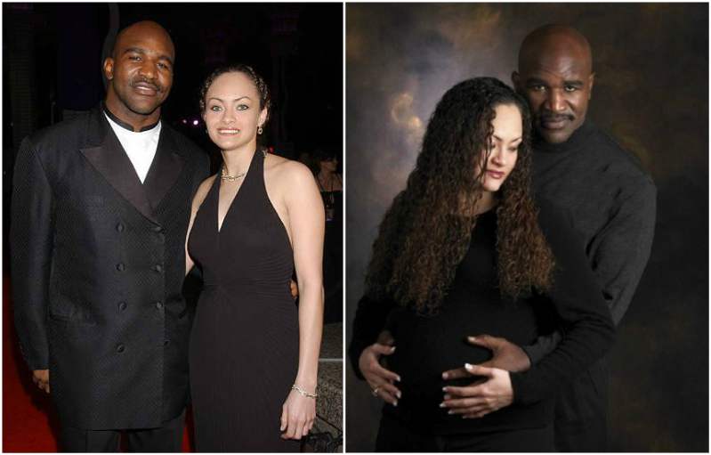 Holyfield and Candi Calvana Smith