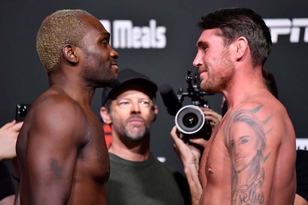 UFC Fight Night Brunson v Till Weigh in