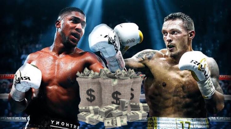 Anthony Joshua vs Oleksandr Usyk Fight Purse Payouts Salaries