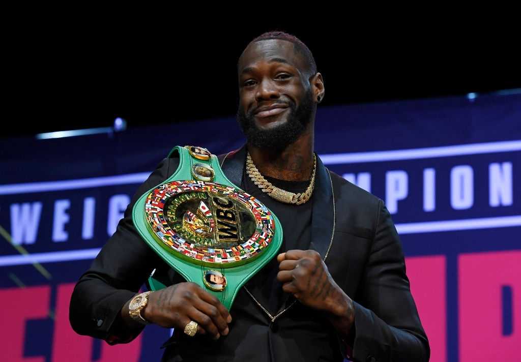 Deontay Wilder belt