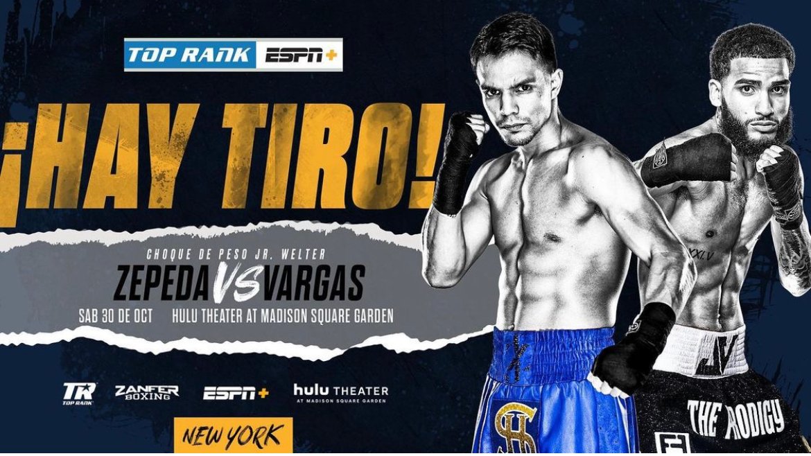 Jose Zepeda vs Josue Vargas Free Live Boxing Streams Reddit