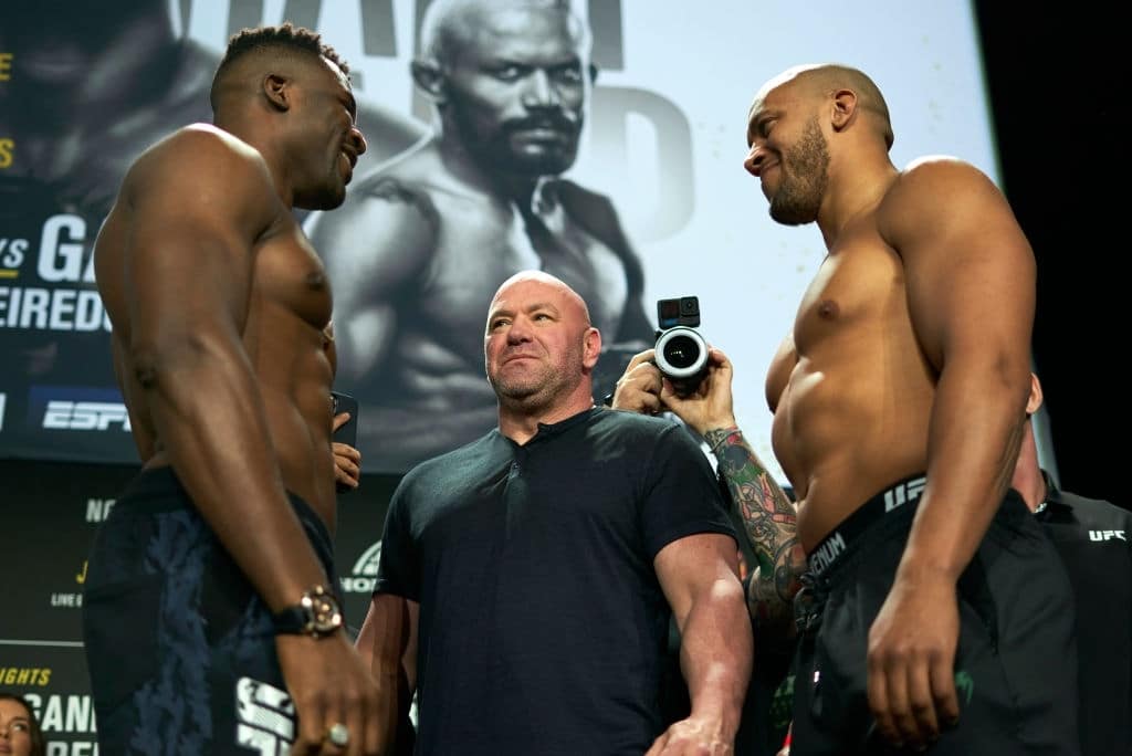 Francis Ngannou vs Ciryl Gane Purse