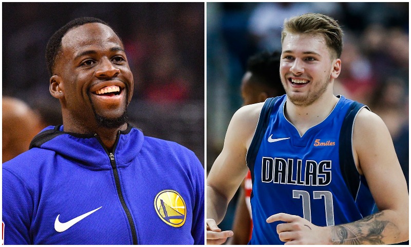 Luka Docic and Draymond Green