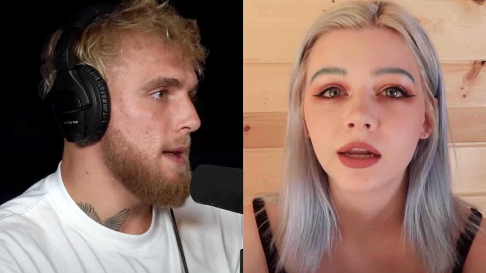 Jake Paul and Justine Paradise