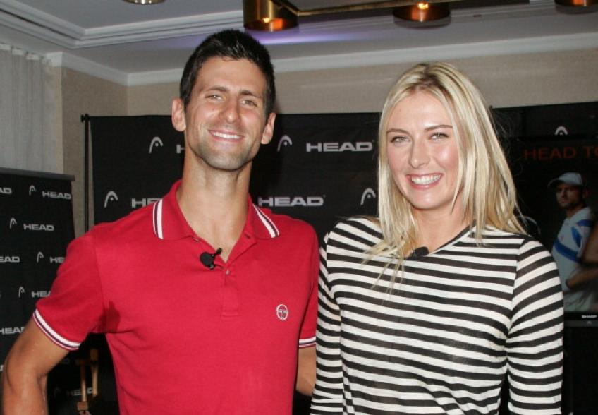 Maria Sharapova & Novak Djokovic