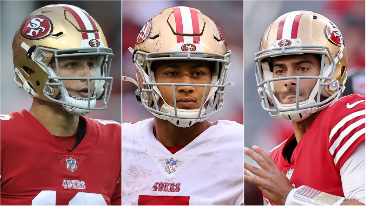 Brock Purdy Trey Lance Jimmy Garoppolo