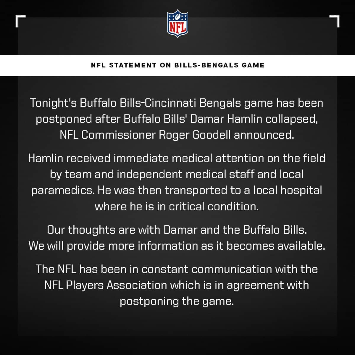 Damar Hamlin injury