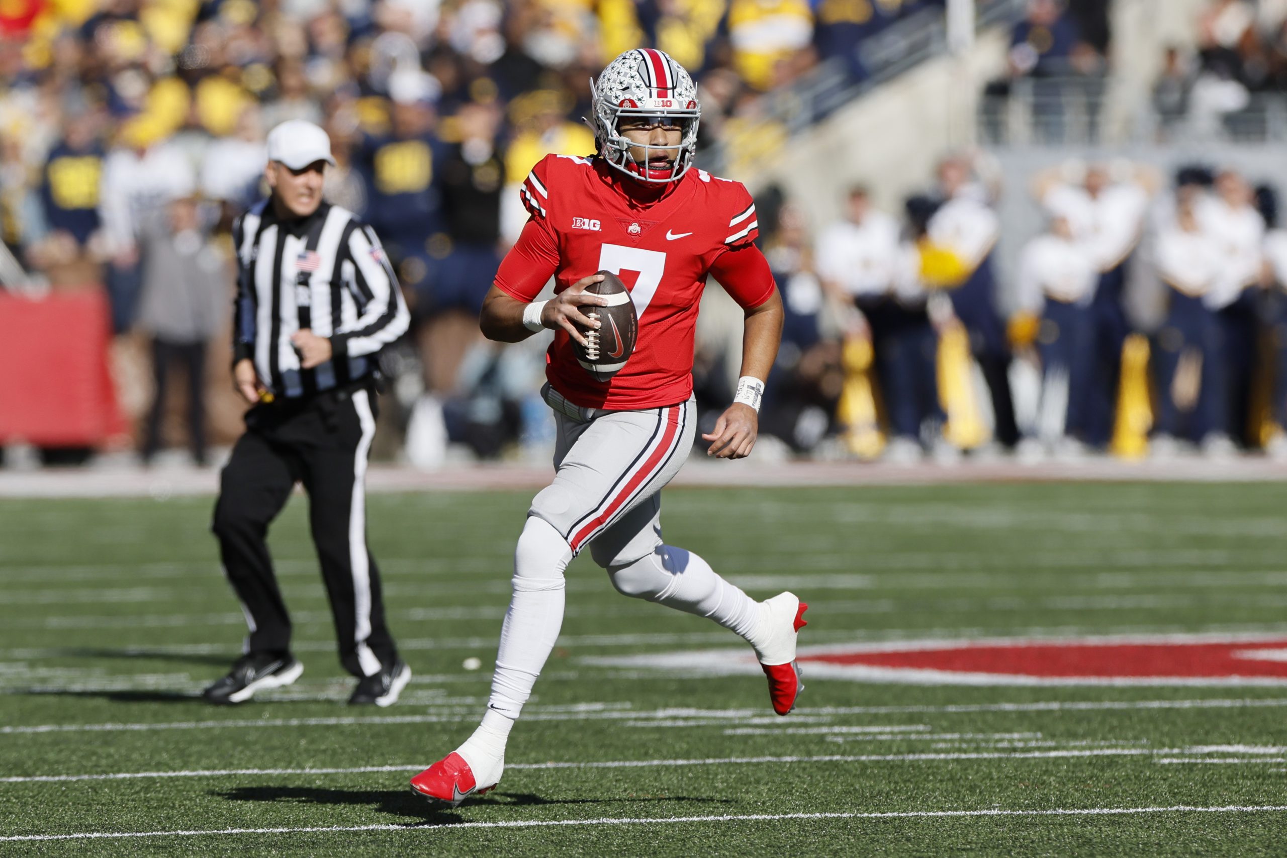 C.J. Stroud announces he's leaving OSU for NFL draft.
