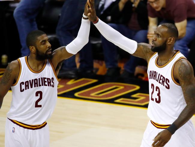 kyrie irving lebron james