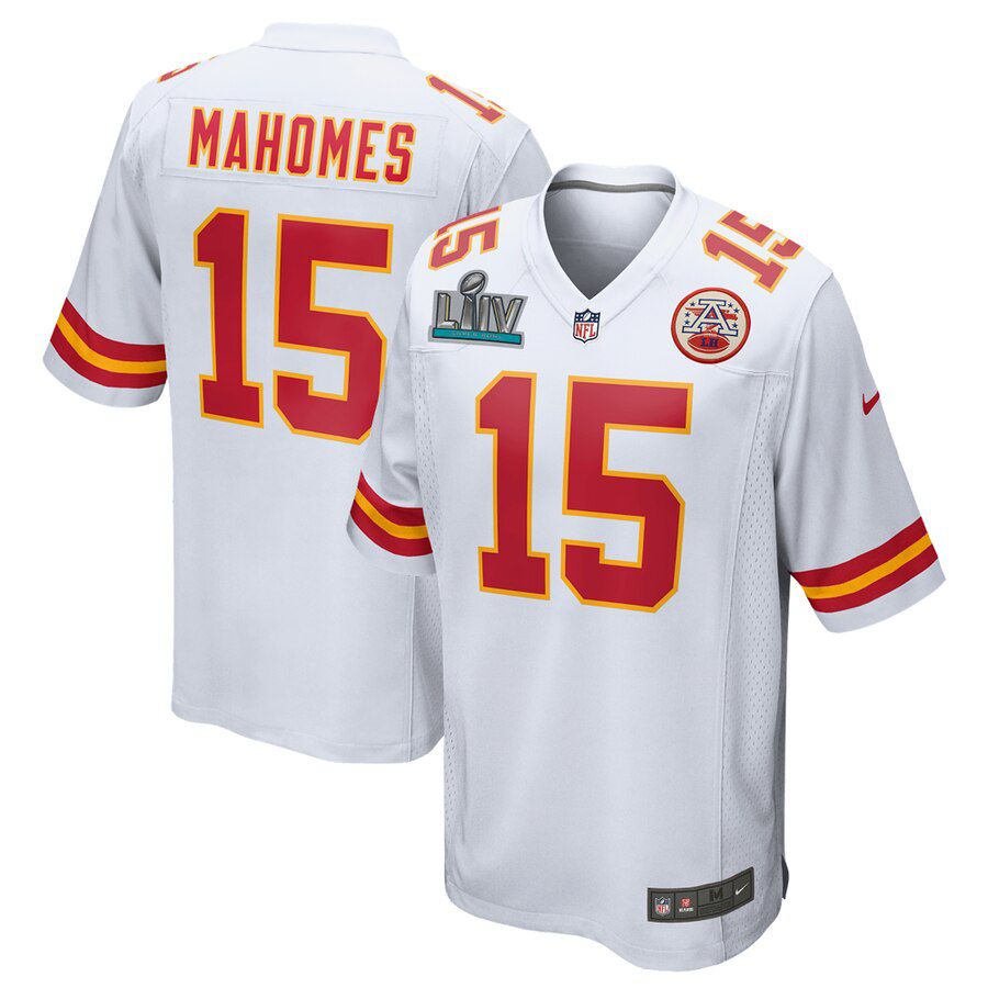 Chiefs' Super Bowl LVII jersey.