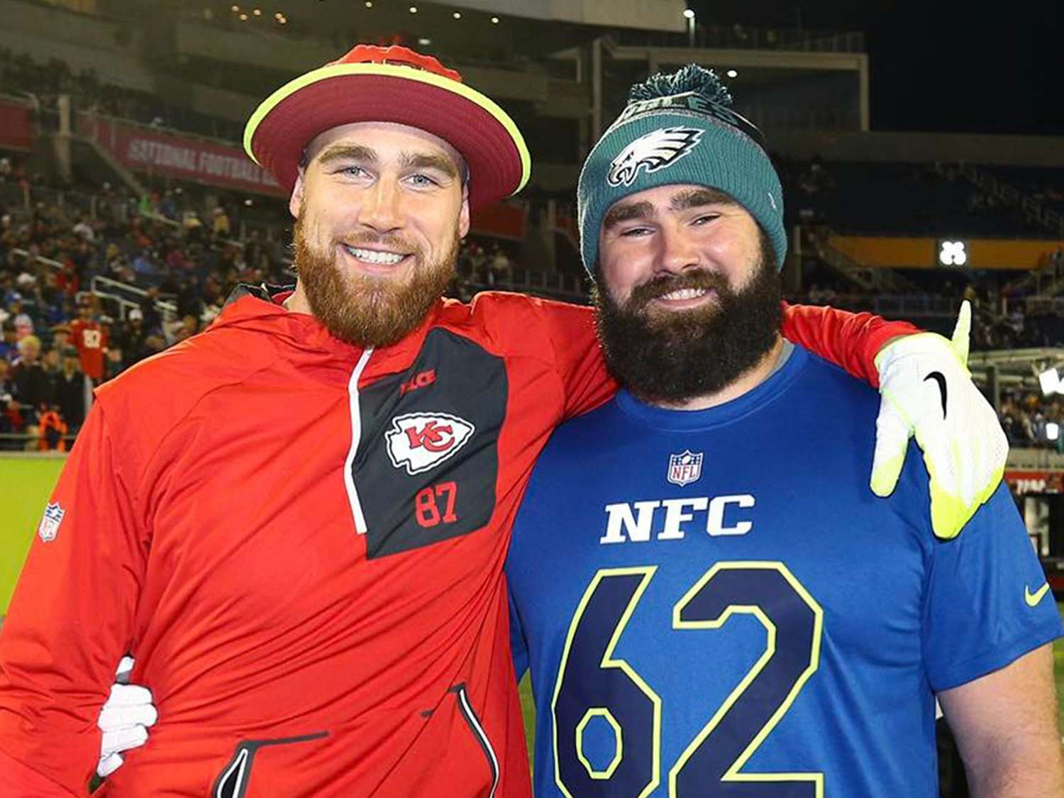 travis kelce jason kelce