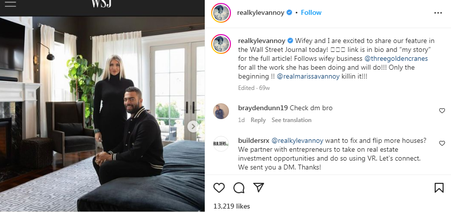 Kyle Van Noy Wife
