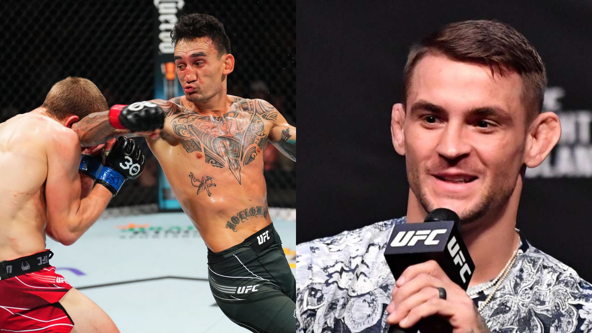 Dustin Poirier speaks about Max Holloway