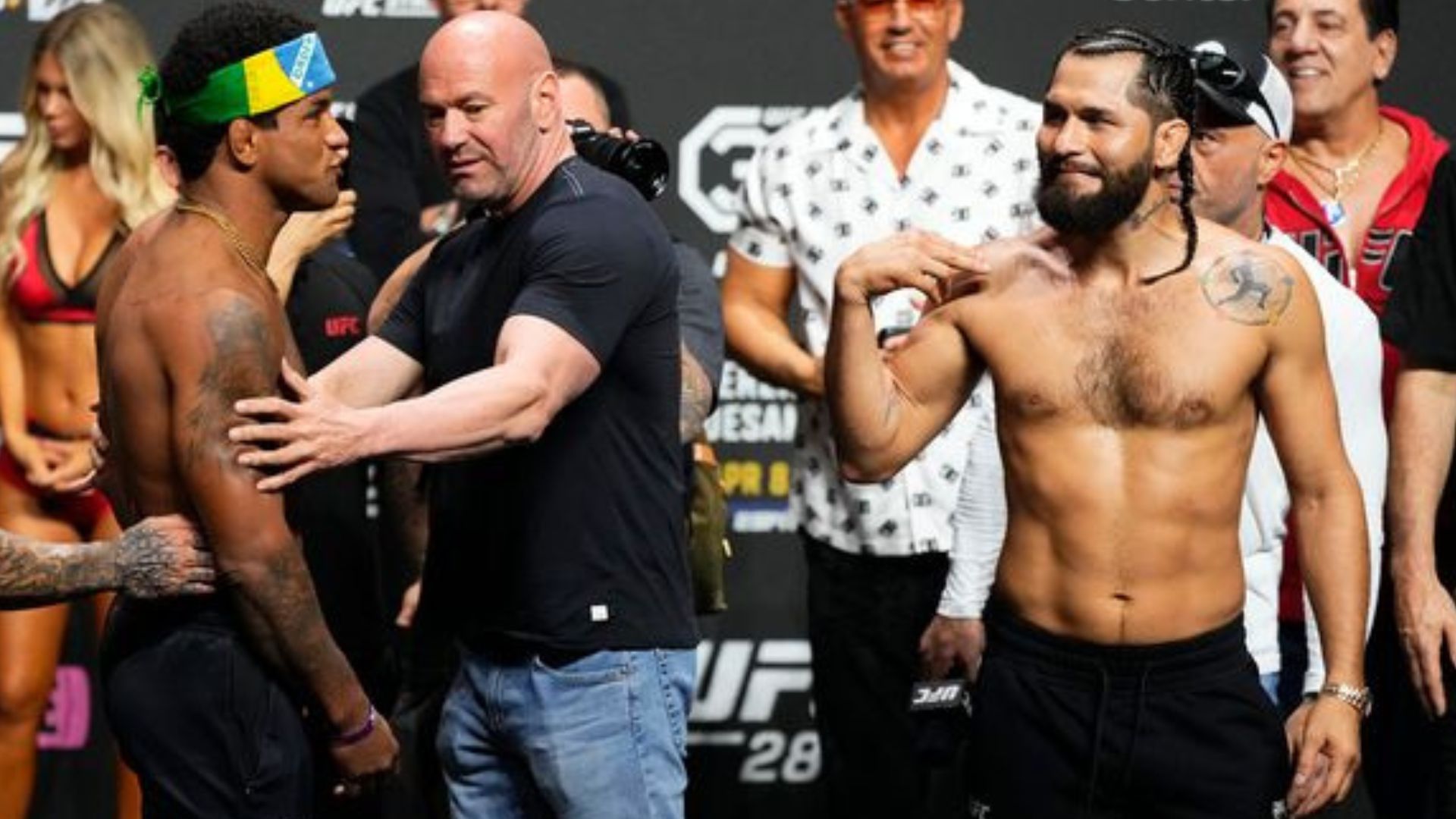 Jorge Masvidal and Gilbert Burns final faceoff