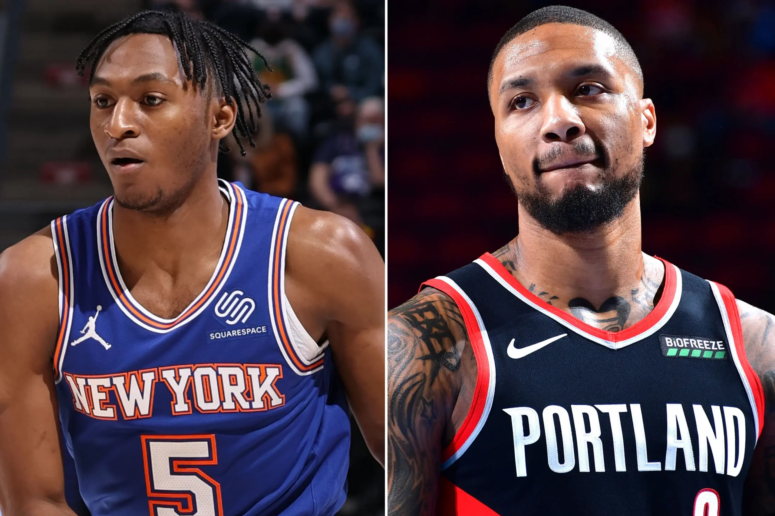 damian lillard immanuel quickley