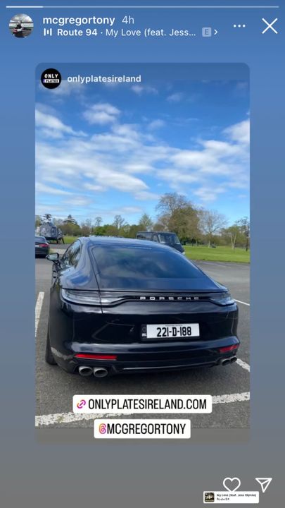 Conor McGregor's dad Tony posts a story