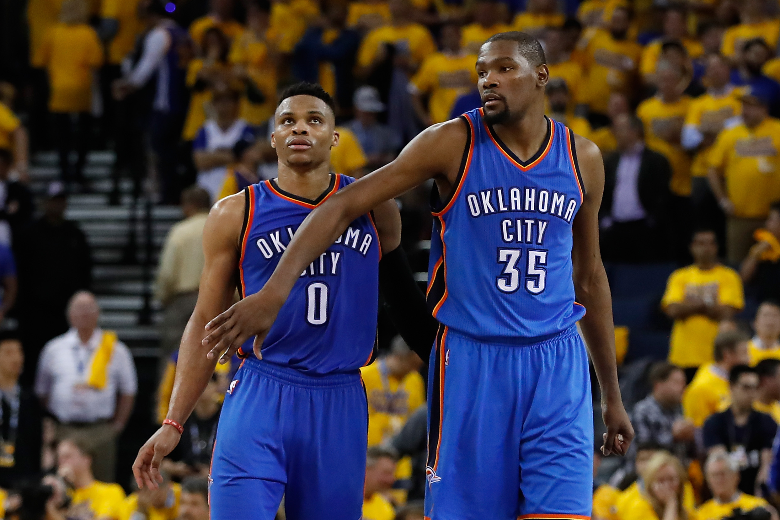 kevin durant russell westbrook