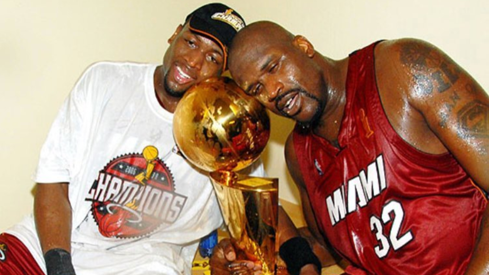 Dwayne Wade and Shaq