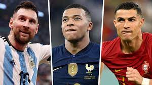 Mbappe, Messi and Ronaldo