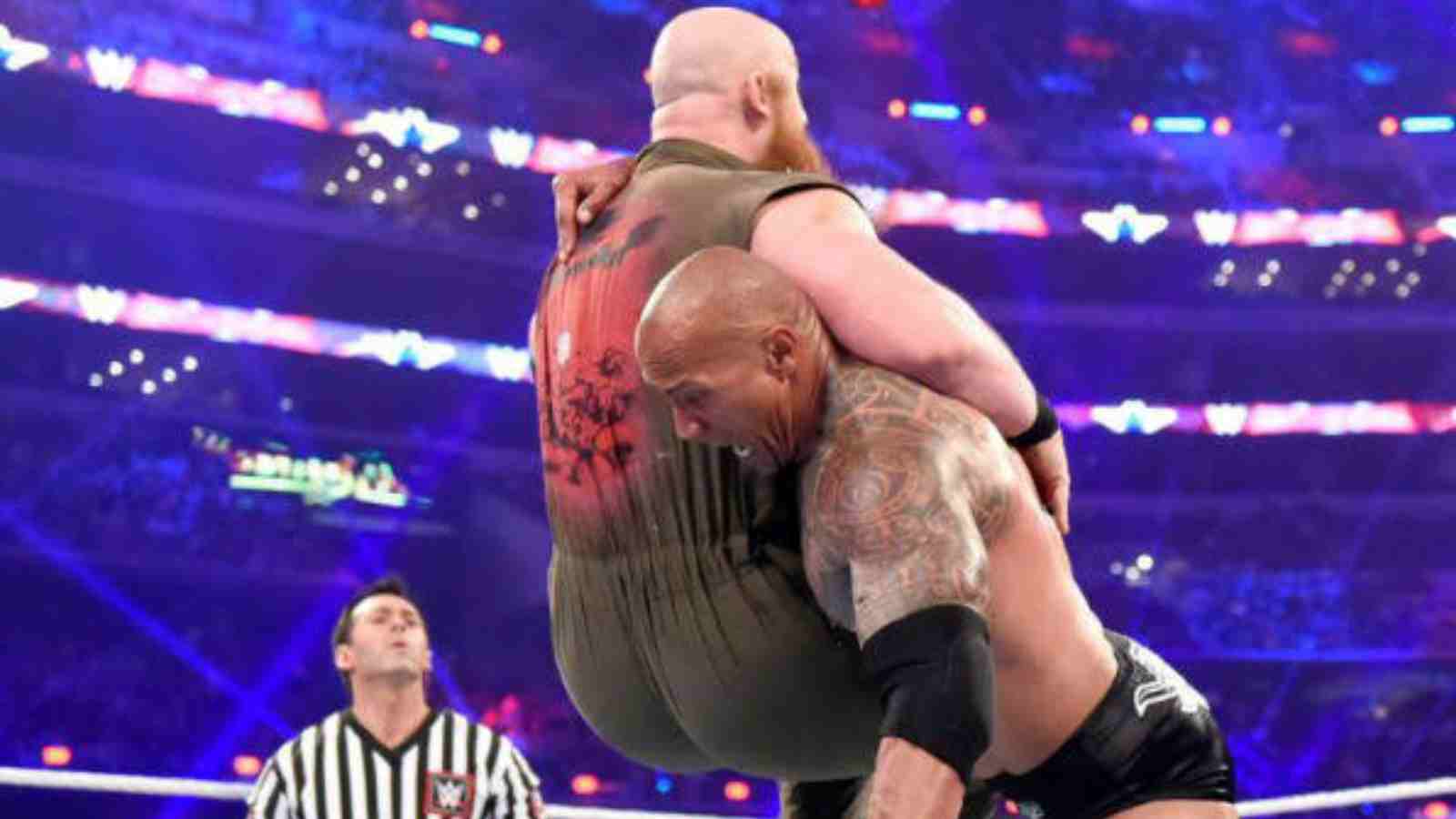 the rock