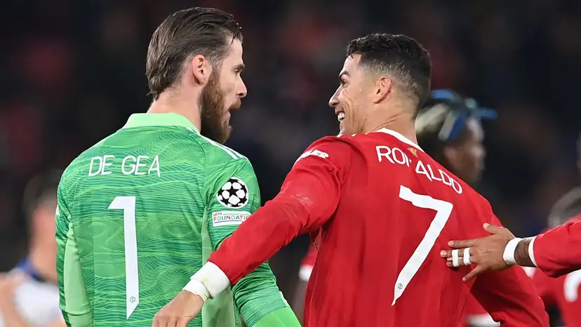 De Gea and Ronaldo