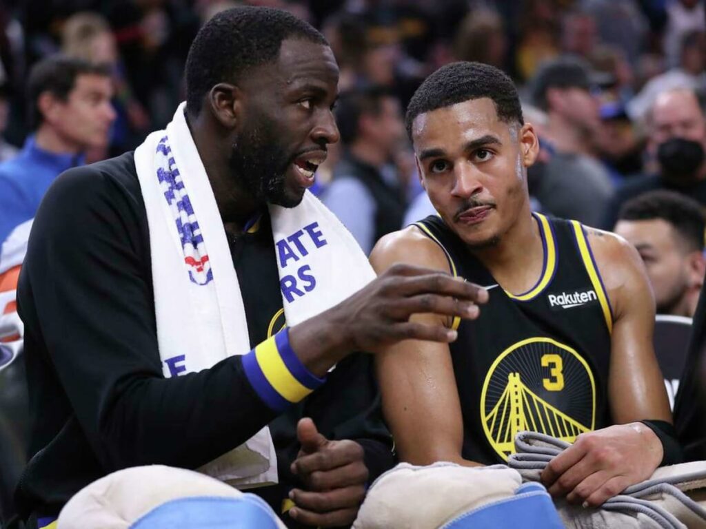 Draymond Green and Jordan Poole