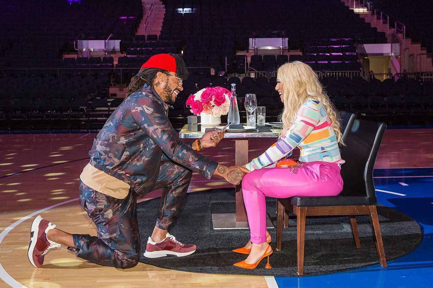 Derrick Rose and Aliana Anderson