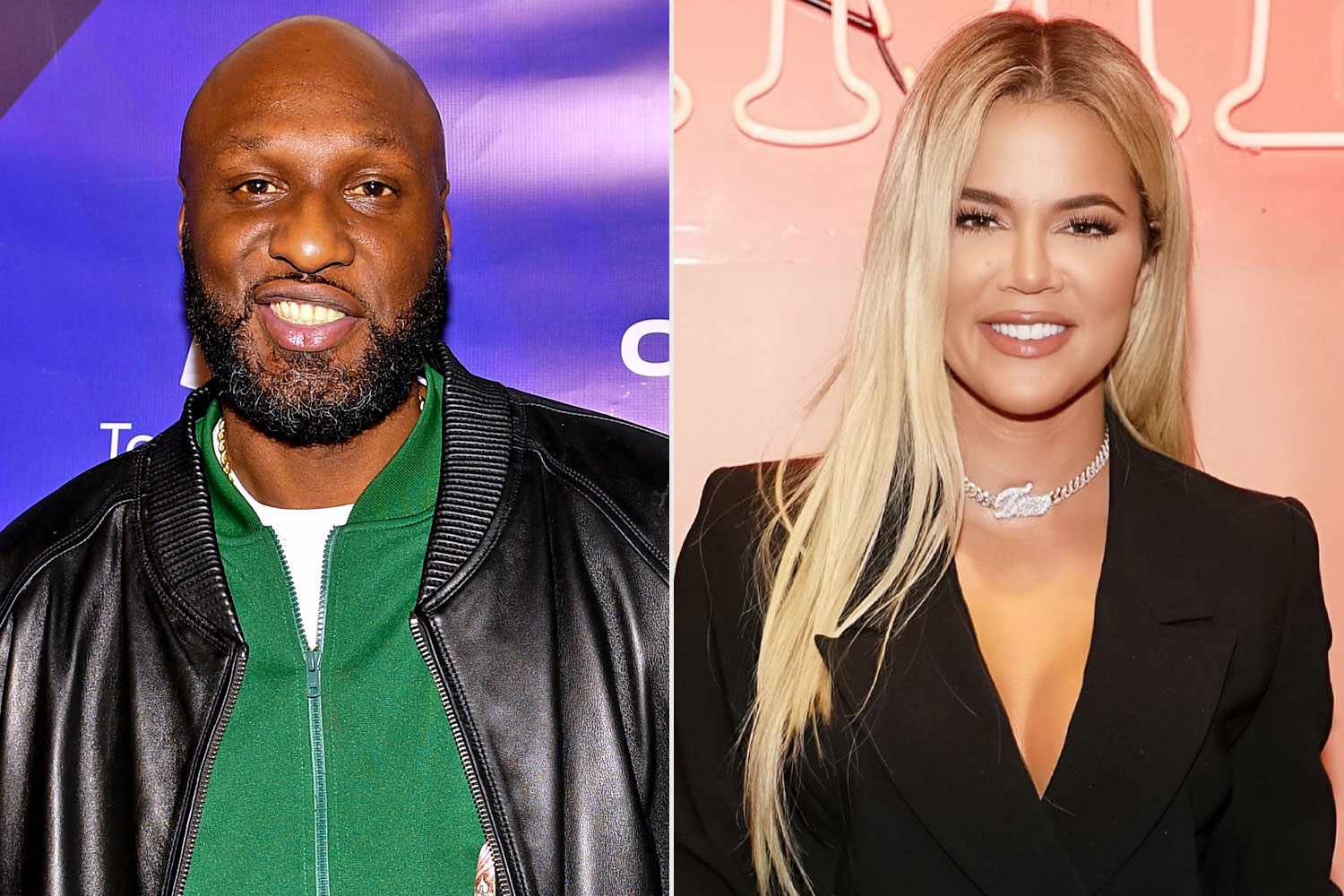 Lamar Odom and Khloe Kardashian