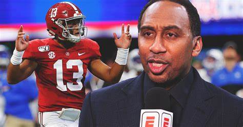 Stephen A. Smith and Tua Tagovailoa