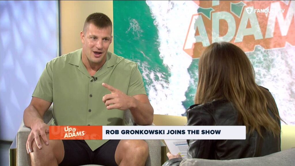 Rob Gronkowski and Kay Adams