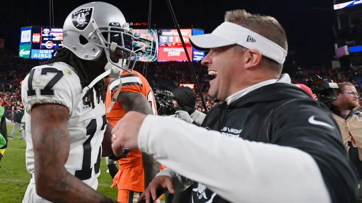 Josh McDaniels and Davante Adams