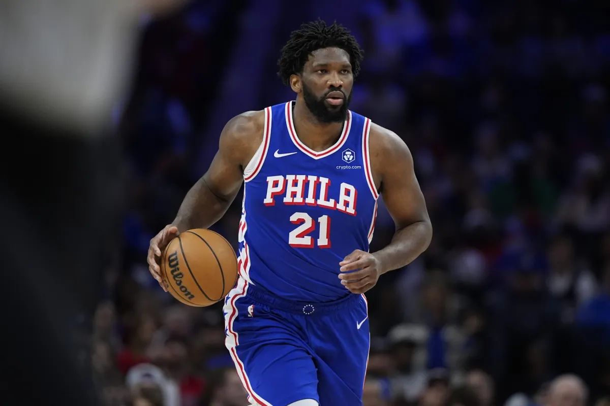 Philadelphia 76ers' Joel Embiid