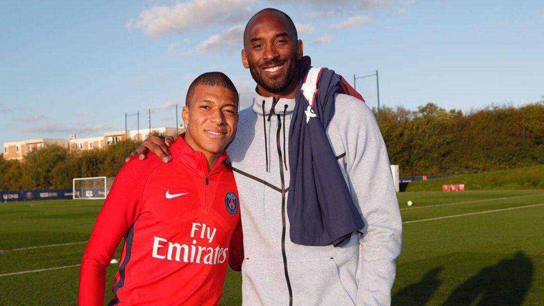 Kylian Mbappe and Kobe Bryant