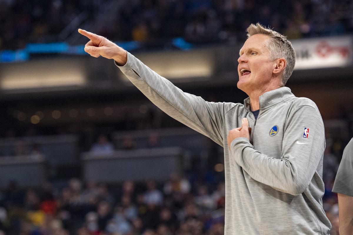 The Golden State Warriors HC Steve Kerr