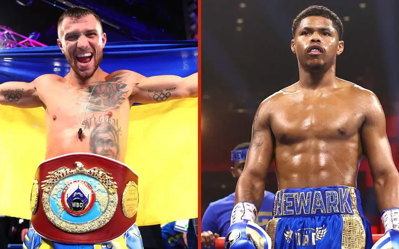 Shakur Stevenson and Vasily Lomachenko